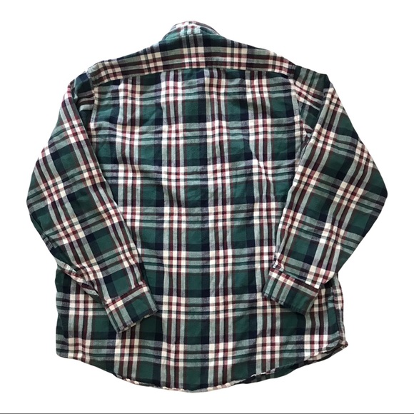 Bundle 2 Vintage LL Bean Broken In Flannel Shirts - Picture 4 of 10